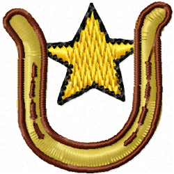 Cowboy And Hunter Embroidery Design 6